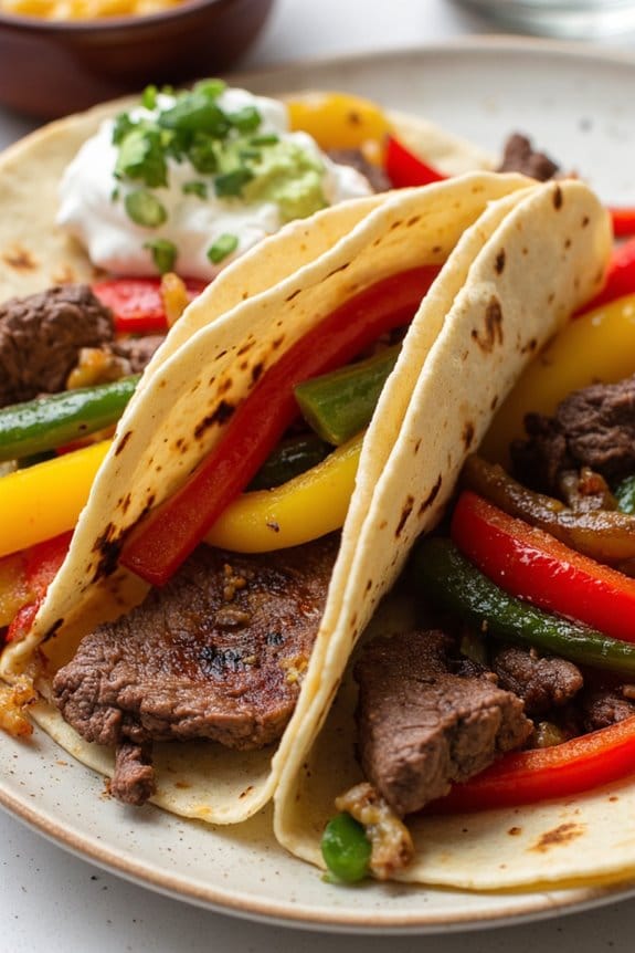 quick and easy fajitas