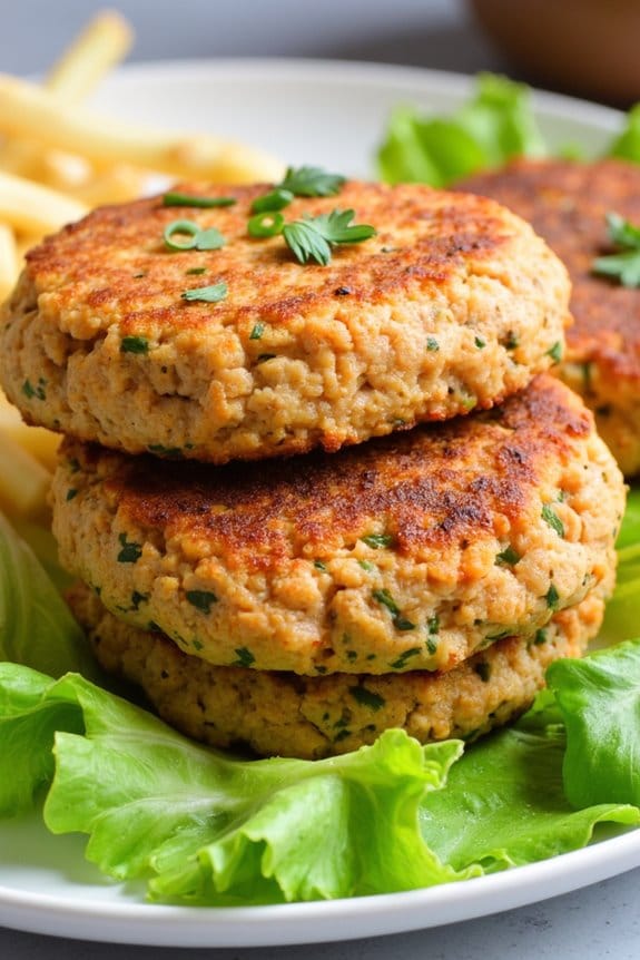quick and easy salmon burgers