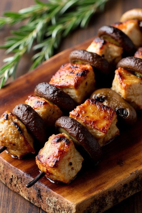 savory grilled pork kabobs