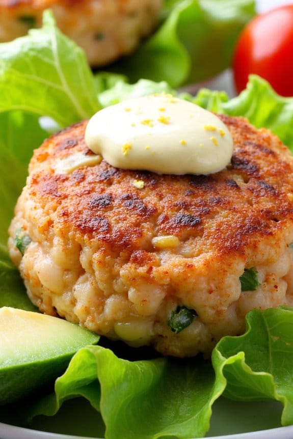 shrimp burgers with lemon aioli
