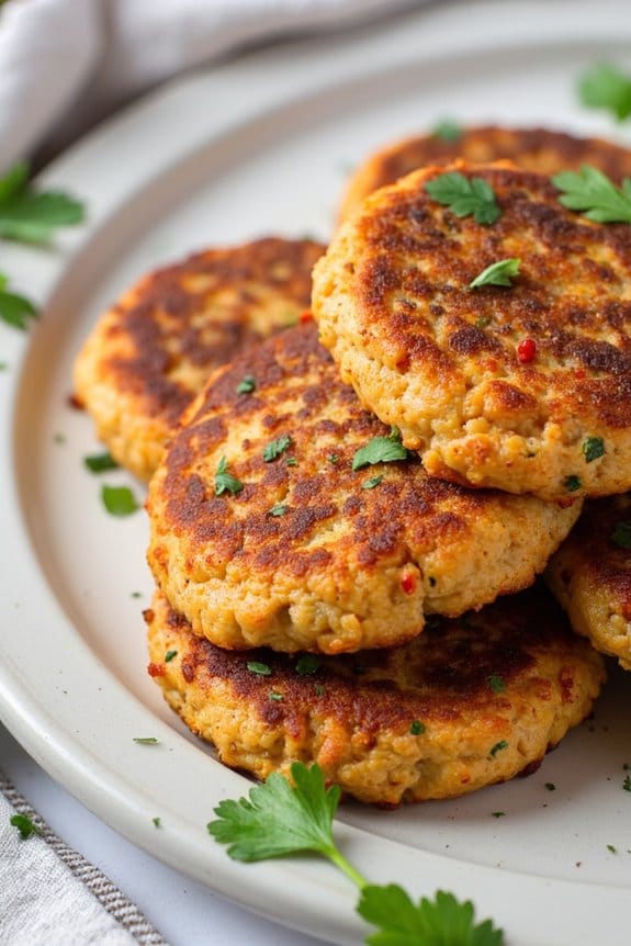 smoky chipotle salmon patties