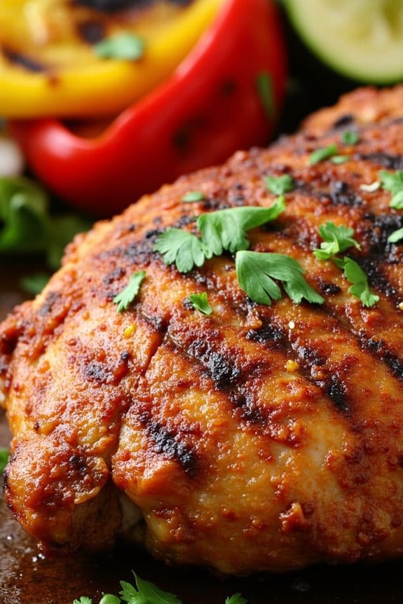 smoky spicy marinated chicken