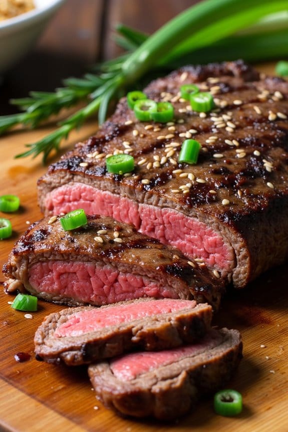 spicy asian flank steak marinade