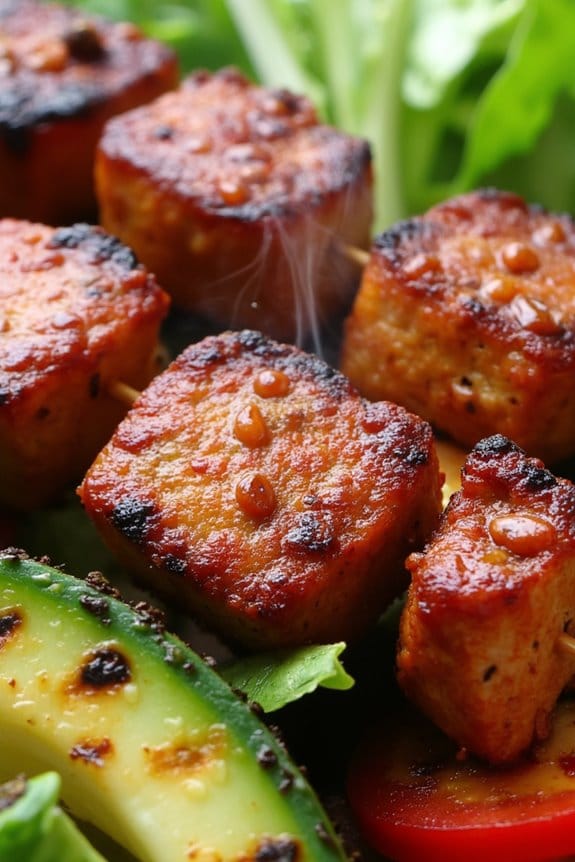 spicy chipotle pork kabobs