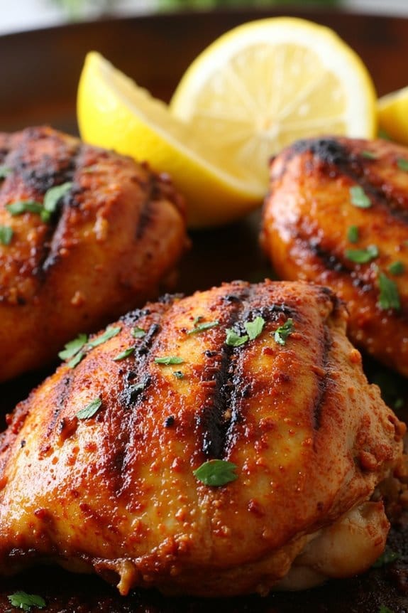 spicy marinated grilled chicken