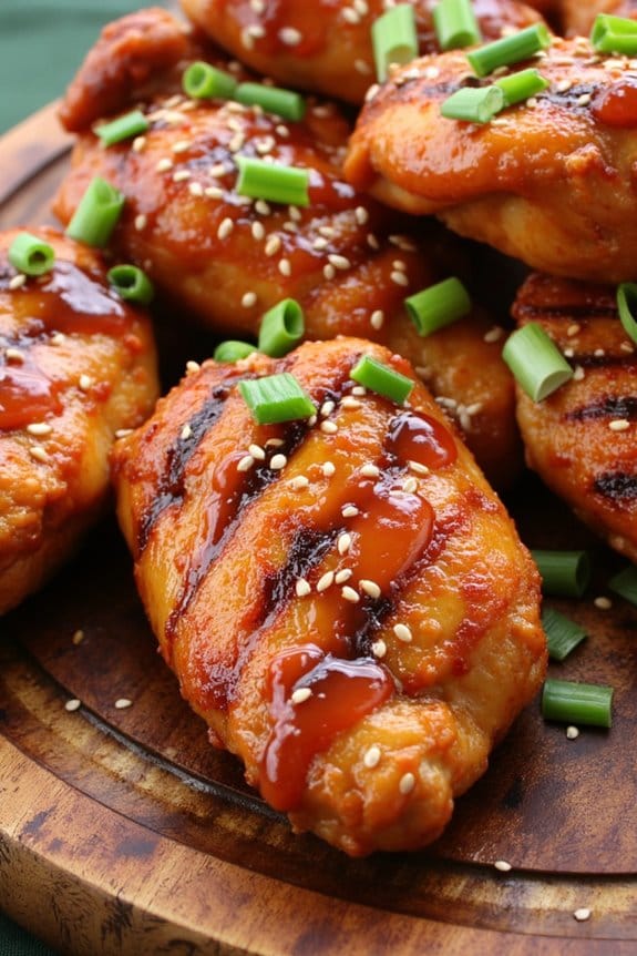 sweet and spicy chicken delight