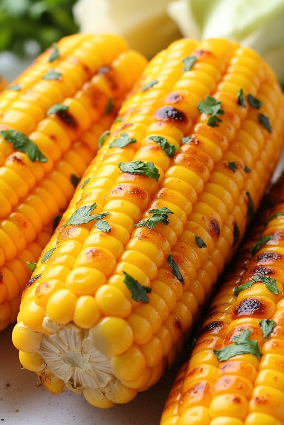 sweet and spicy corn