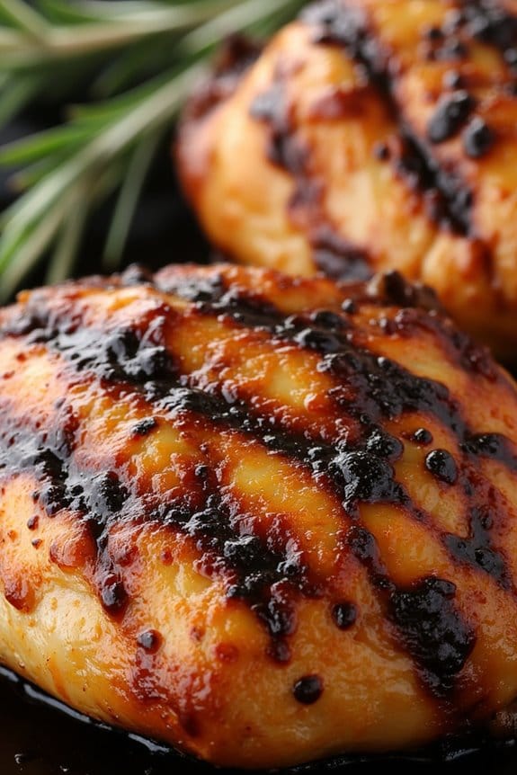 tangy balsamic grilled chicken