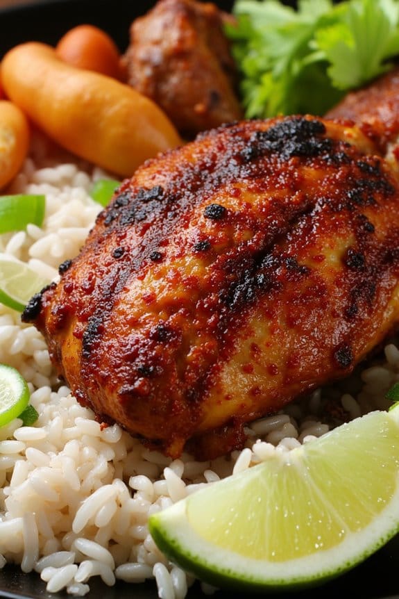 tropical jerk chicken delight