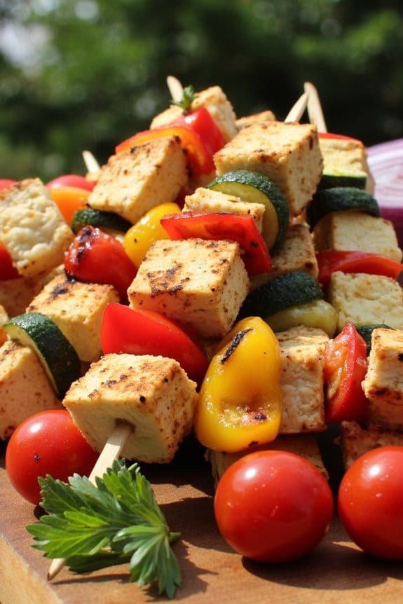vibrant vegan skewers recipe
