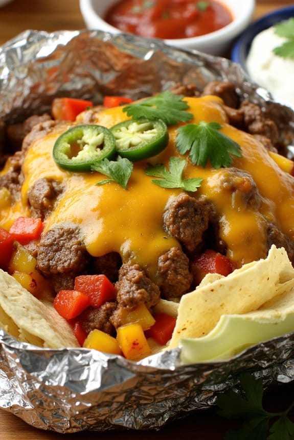 zesty keto cheeseburger packets